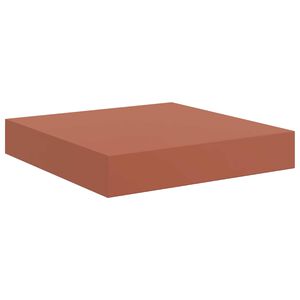 vidaXL &Eacute;tag&egrave;re Murale 4 pc Rouge 23 x 23,5 x 3,8 cm Bois d'ing&eacute;nierie