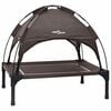 vidaXL Lit pour Chien Marron 63 x 49,5 x 60 cm Acier