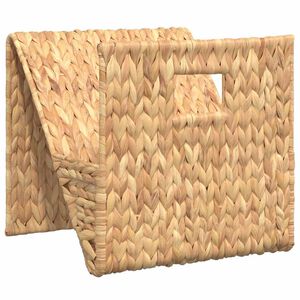 vidaXL Porte-revue 31 x 31 x 31 cm Jacinthe d'eau