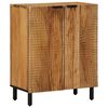 vidaXL Buffet 3 pcs Marron 60 x 33 x 75 cm Bois d'acacia massif
