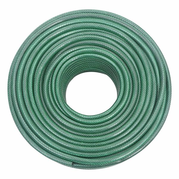 vidaXL Tuyau d'arrosage avec jeu de raccords vert 0,5" 100 m PVC