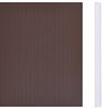 vidaXL &Eacute;cran d'intimit&eacute; de jardin PVC 35x0,19 m Marron