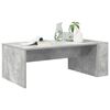 vidaXL Table basse Gris b&eacute;ton 95 x 50 x 34 cm Bois d'ing&eacute;nierie