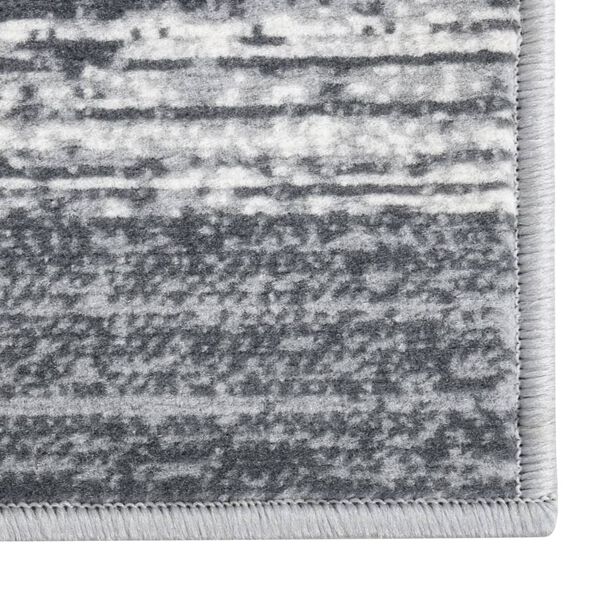vidaXL Tapis BCF Gris 80x450 cm
