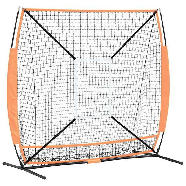 vidaXL Filet d'entraînement de baseball 180 x 89.5 x 152.5 cm