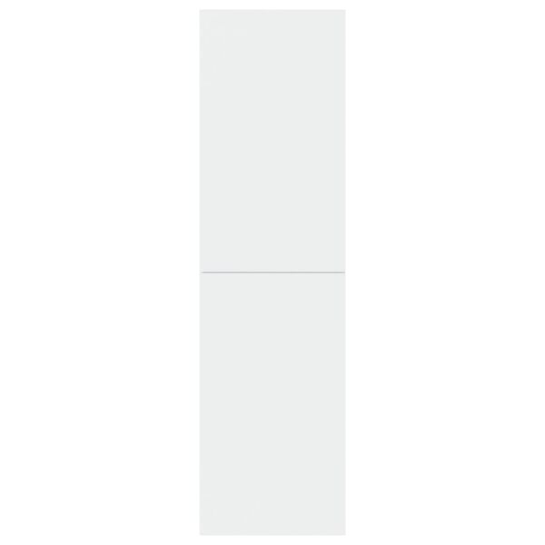 vidaXL Meubles TV 2 pcs Blanc 30,5x30x110 cm Bois d&rsquo;ing&eacute;nierie