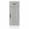 vidaXL Armoire de cuisine Porto sonoma gris bois d'ing&eacute;nierie