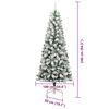 vidaXL Sapin de No&euml;l Artificiel &agrave; Branches Articul&eacute;es 240 cm