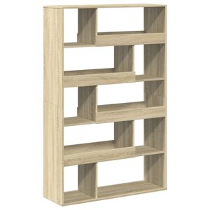 vidaXL Biblioth&egrave;que ch&ecirc;ne sonoma 100x33x156,5 cm bois d'ing&eacute;nierie