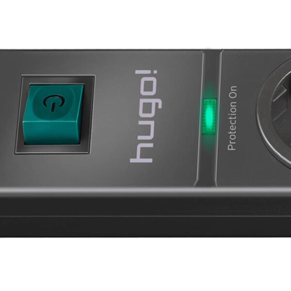 Brennenstuhl Multiprise &agrave; 8 prises hugo! 2 m Anthracite