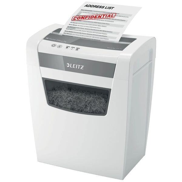 Leitz D&eacute;chiqueteuse de papier CrossCut IQ Home Office P4