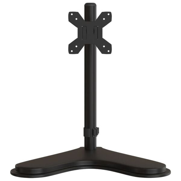 vidaXL Support de moniteur noir acier VESA 75/100 mm