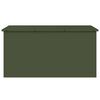 vidaXL Bo&icirc;te de Rangement Ext&eacute;rieure Vert olive 100 x 50,5 x 50 cm