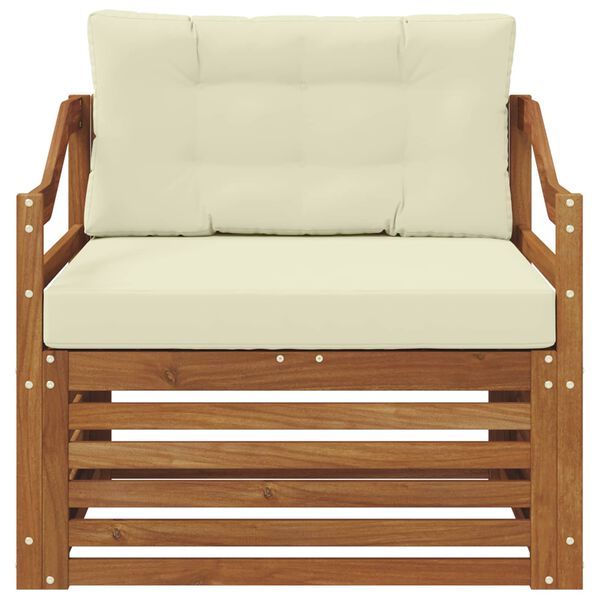 vidaXL Ensemble de canap&eacute;s d'ext&eacute;rieur Bois d'Acacia Massif Naturel