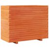 vidaXL Jardinière cire marron 90x40x72 cm bois de pin massif
