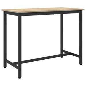 vidaXL table Ch&ecirc;ne Sonoma 100 x 50 x 76,5 cm