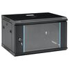 vidaXL Coffret de r&eacute;seau mural 6U 19" IP20 600x450x350 mm
