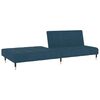 vidaXL Canap&eacute;-lit &agrave; 2 places Bleu Velours