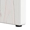 vidaXL Table basse Blanc 80 x 50 x 31 cm Bois massif en pin