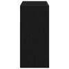 vidaXL Buffet Noir 80 x 35 x 75 cm Bois d'ing&eacute;nierie
