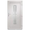 vidaXL Porte d'entr&eacute;e anthracite 98x190 cm PVC