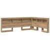 vidaXL T&ecirc;te de lit de rangement Ch&ecirc;ne artisanal Bois d'ing&eacute;nierie