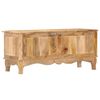 vidaXL Bo&icirc;te de rangement 100x38x45 cm Bois de manguier solide