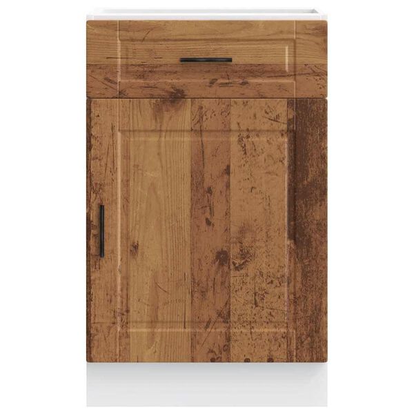 vidaXL Armoire de cuisine Porto vieux bois bois d'ingénierie