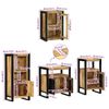 vidaXL Ensemble de mobilier de salle de bain Montage mural 4 pcs