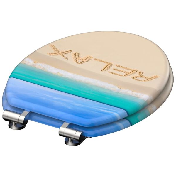 SCH&Uuml;TTE Si&egrave;ge de toilette avec fermeture en douceur RELAX