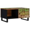 vidaXL Table basse 80x50x40 cm Bois de récupération et d'ingénierie