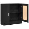 vidaXL Biblioth&egrave;que Ch&ecirc;ne noir 82,5 x 30,5 x 80 cm Bois d'ing&eacute;nierie