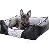 Kerbl Lit pour chiens Chiara 55 x 45 cm Gris et noir 80361