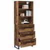 vidaXL Haut Armoire Bois ancien 69,5 x 34 x 180 cm Bois d'ing&eacute;nierie