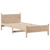 vidaXL Cadre de lit sans matelas 90x200 cm bois de pin massif