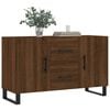 vidaXL Buffet chêne marron 100x36x60 cm bois d'ingénierie