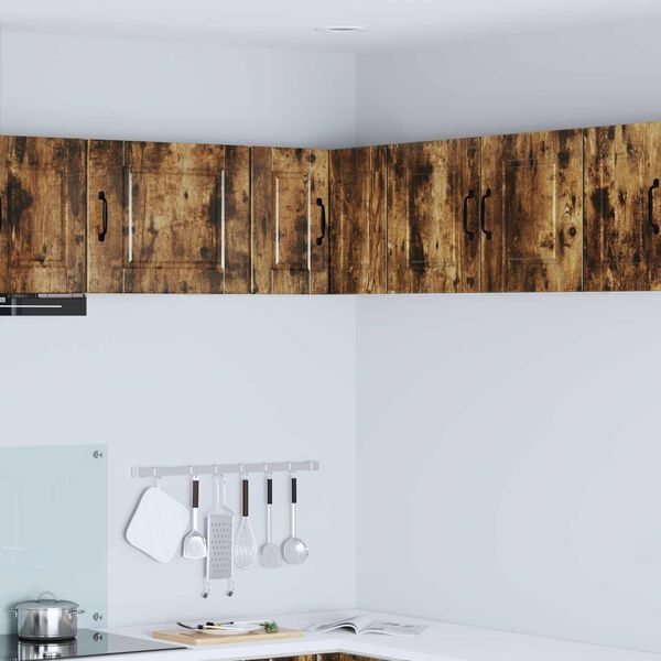 vidaXL Armoire de cuisine Ch&ecirc;ne fum&eacute; 57 x 57 x 40 cm Bois d'ing&eacute;nierie