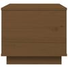 vidaXL Table basse Marron miel 40x50x35 cm Bois massif de pin