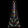 vidaXL Sapin de No&euml;l &agrave; LED 339 LED color&eacute;es 187 cm