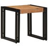 vidaXL Table basse Marron 40 x 40 x 38 cm Bois d'Acacia Massif