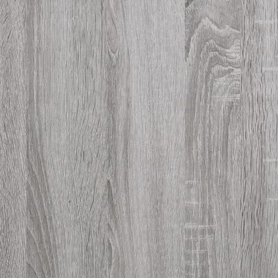 vidaXL Table basse sonoma gris 100x50x35,5 cm bois d'ingénierie