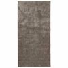 vidaXL Tapis ISTAN &agrave; poils longs aspect brillant gris 100x200 cm