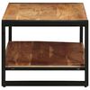 vidaXL Table basse 90x50x38 cm bois massif acacia