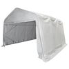 vidaXL Tente de rangement PVC 550 g/m&sup2; 4x6 m Blanc