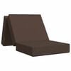 vidaXL Canap&eacute;-lit pliable 75 x 67 x 45 cm Taupe