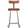 vidaXL Tabourets de bar lot de 2 49x43x88 cm bois de manguier massif