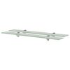 vidaXL &Eacute;tag&egrave;res murales 2 pcs Verre 70 x 10 cm 8 mm