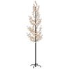 vidaXL Arbre &agrave; LED fleur de cerisier 368 LED Blanc chaud 300 cm