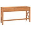 vidaXL Bureau avec 2 tiroirs 140x40x75 cm Bois de teck