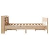 vidaXL Cadre de lit sans matelas 135x190 cm bois de pin massif
